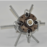 1" Root Rat Nozzle Aluminum Skid in action